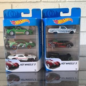 3 Pack Hot Wheels Lot of 2 (A)